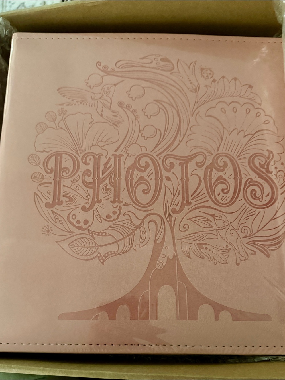 Photo Album 4x6, 3 Ring Binder, Holds 600 Photos, PINK 100 sheets, 12 dividers,